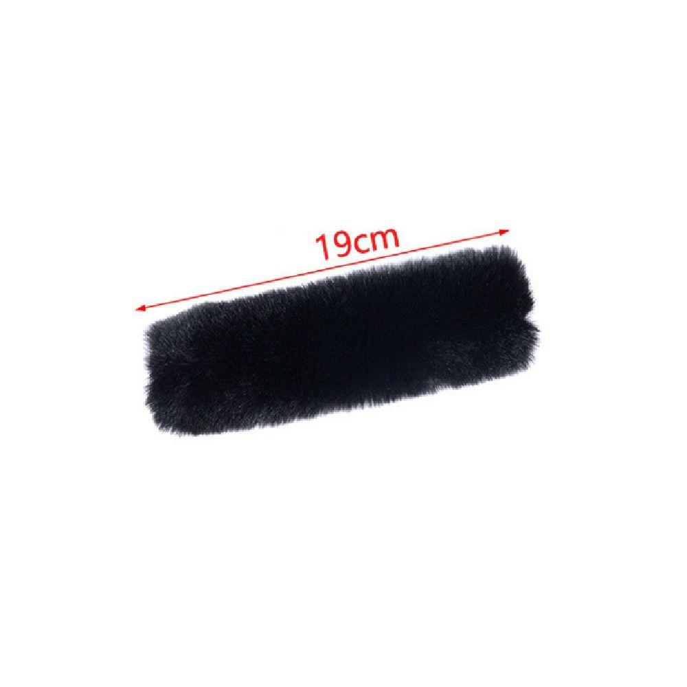 Universal Bag Strap Covers Bag Hardware Accessories DIY Furry Bag Handles Cover Anti-loose Non-slip Heel Strap Covers