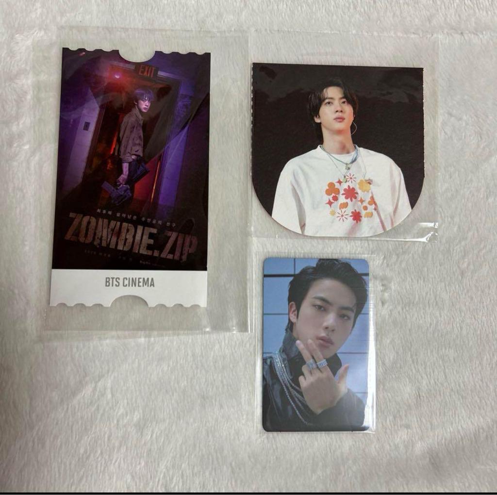 [USED] BTS JIN Happy JPFC Purchase Bonus Winner Photo Card
