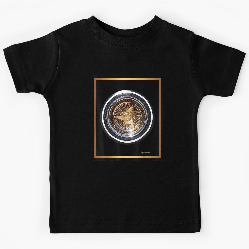 LOWRIDER GOLD WHEEL T SHIRT Kids T-Shirt 140