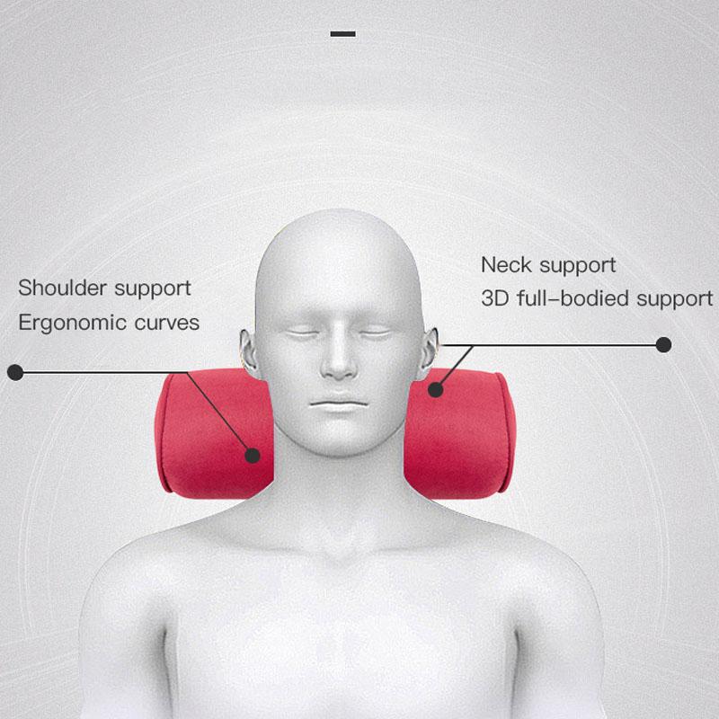 Car Seat Cylindrical Headrest Memory Cotton Neck Pillow For Lexus F SPORT GX460 Ct200h IS250 ES 220D IS200 Fsport GS GX IS LS LX AFG1