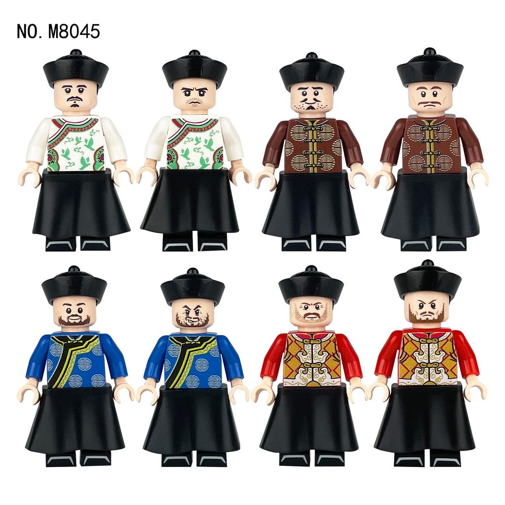M1629 1631 1633 Qing Dynasty Soldiers Yongzi Army Hunan Army Building Block Minifigures Military Toys