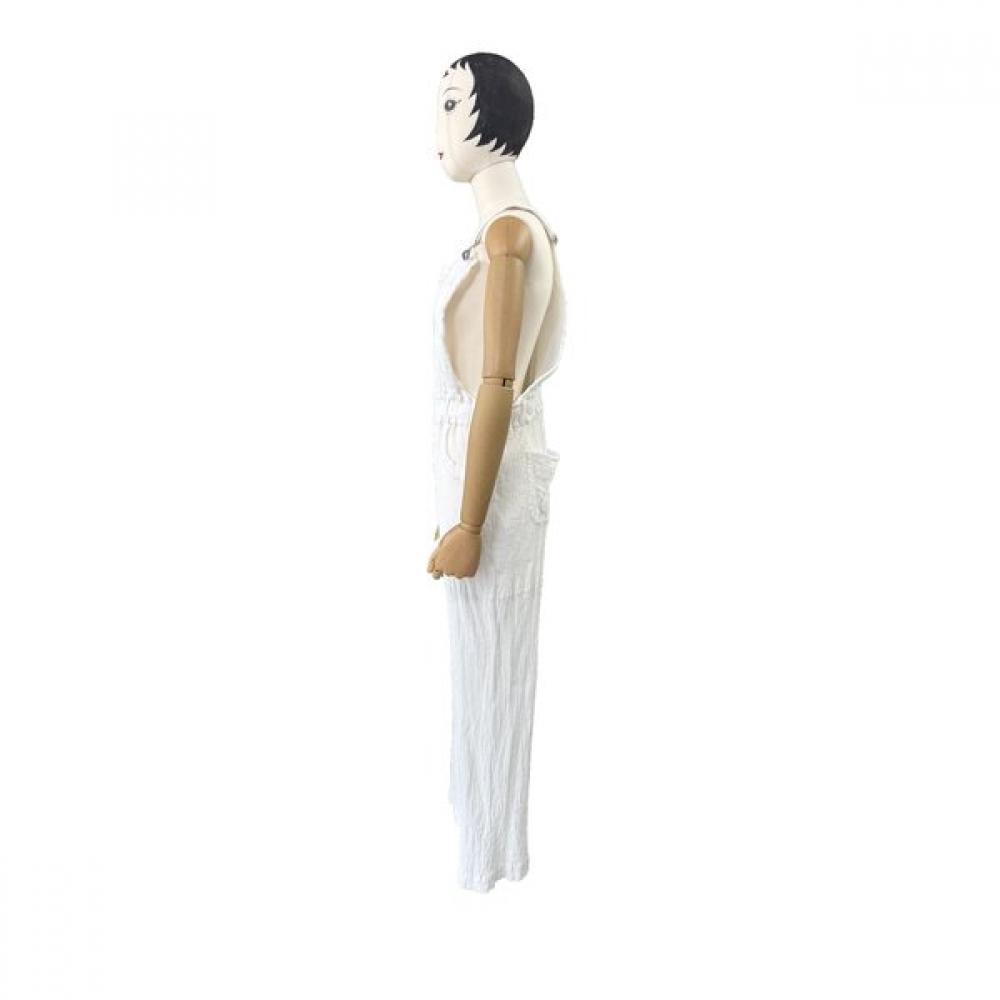 La Vita Junko 100  Cotton Pleated Overalls Cqfpt003