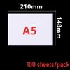 A3, A4, A5, B5 white printer and copy paper - 16K test and draft sheets, 100 sheets, free shipping included.
