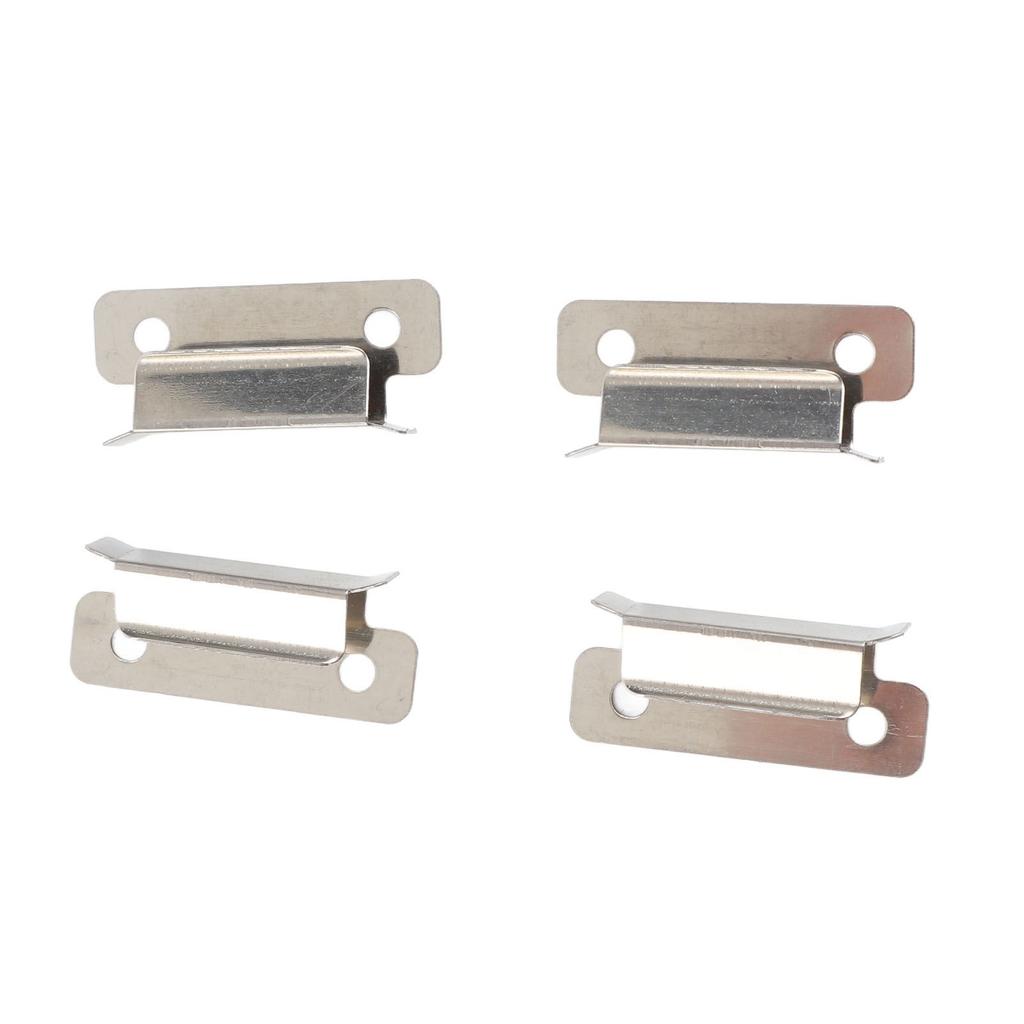 4PCS 3D Printer Bed Clip Stainless Steel 7mm 3D Printer Bed Clamp for Ender 3 Pro Ender 3 V2 Ender 3S Ender 5 Pro CR 20