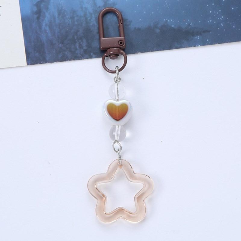 Eye catching Heart Key Chain Pendant Cute Key Rings for Phones Cute Jewelry