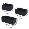 2PCS Durable Rectangle Plant Grow Bag With Handles Reusable Grow Bag Portable Foldable Plant Bag Urban Gardening