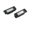 2x Canbus LED Number License Plate Light Lamp For Peugeot 106 1007 207CC 307 308 3008 406 508 607 For Citroën C2 C3 C5 C5 C6 C8