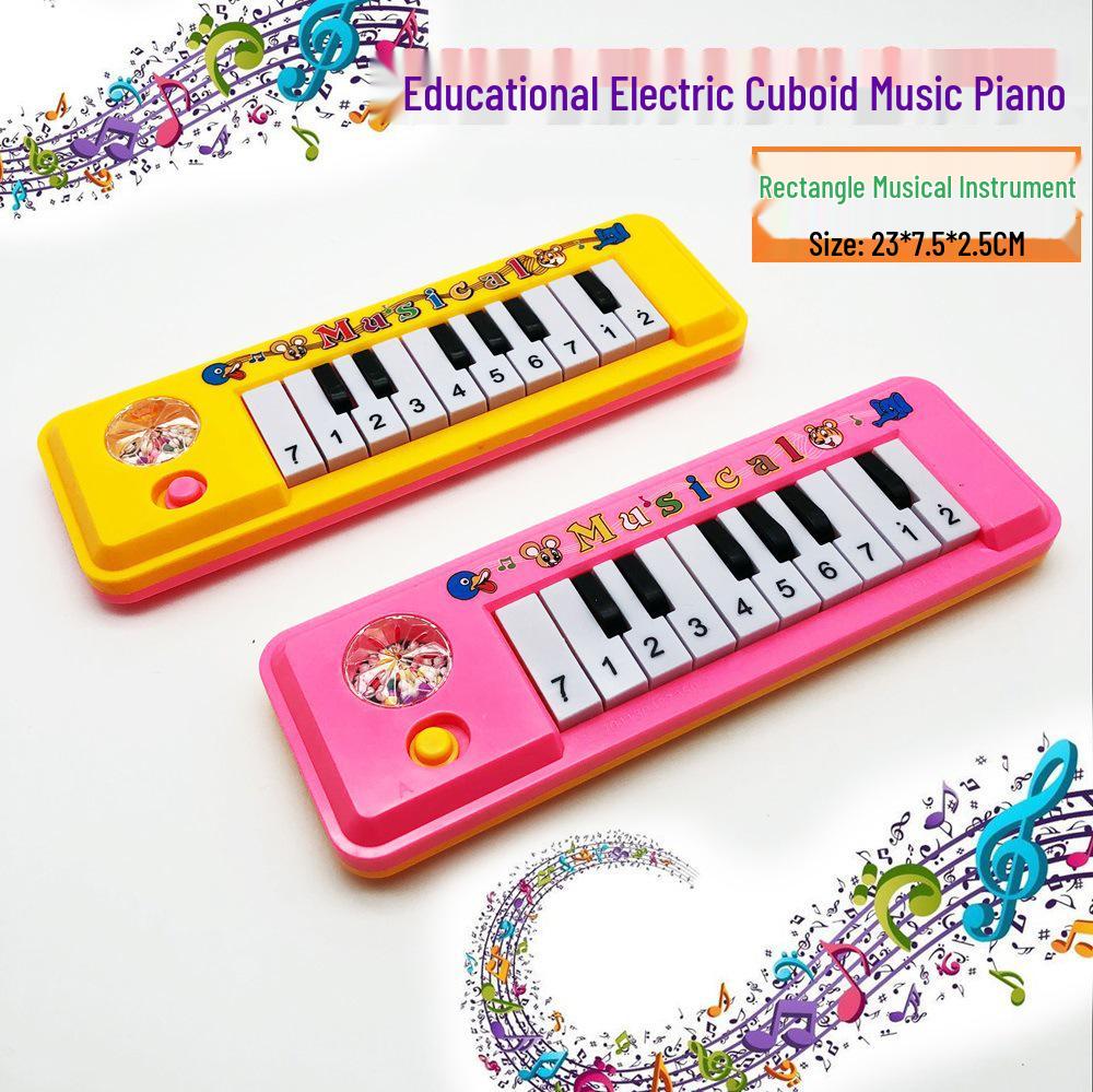 Kids' Musical Cartoon Keyboard and Guitar for Early Education and Creative Play