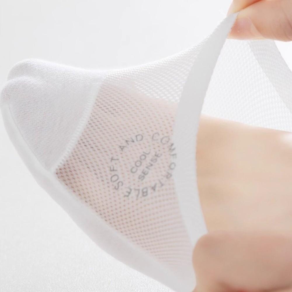 Ultra-Thin Boat Socks Solid Color Anti Slip Socks Bottom Invisible Socks  Flats Sneakers