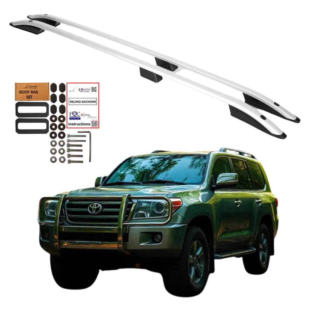 Dachreling Toyota Land Cruiser SUV 2004-2009 Aluminium Solide Langlebig