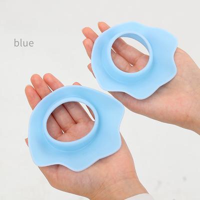 1 Çift Yüz Yıkama Spa Bileklik Çiçek Şekli Silikon Düz Renk Su Geçirmez Saç Aksesuarları Kafa Bandı El Yapımı Makyaj