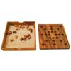 KINOKINO Nine Men's Morris Wooden Board Game