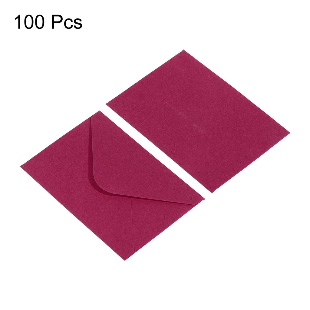50/100Pcs Mini Paper Envelopes 10x7cm Mini Gift Greeting Card Business Card Envelope Western Envelopes for Wedding Invitation