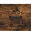 Nightstand Smoked Oak 40x35x47.5 cm Engineered Wood