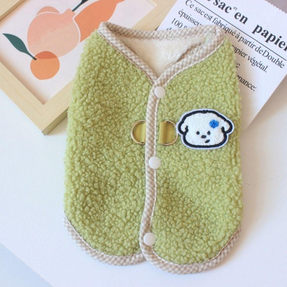 Comfortable Dog Coat Thicken Puppy Vest Stylish Winter Dog Clothes  Small Medium Dogs