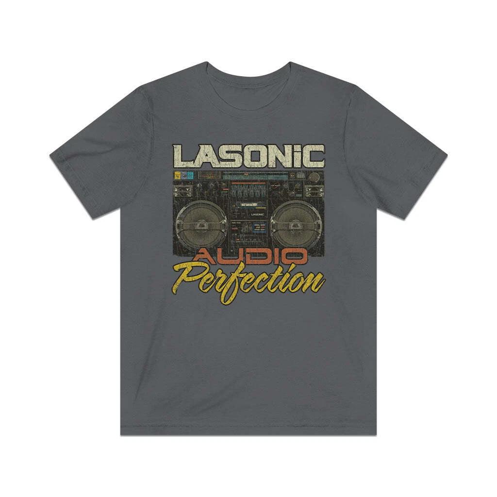 

Lasonic Audio Perfection 1985 Vintage Men s T shirt M