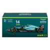 Bburago F1 2023 Model Scale Signature Series Aston Martin AMR23 Fernando Alonso Miniature Car Diecast Model 1/43 #14 18-38091(#14)