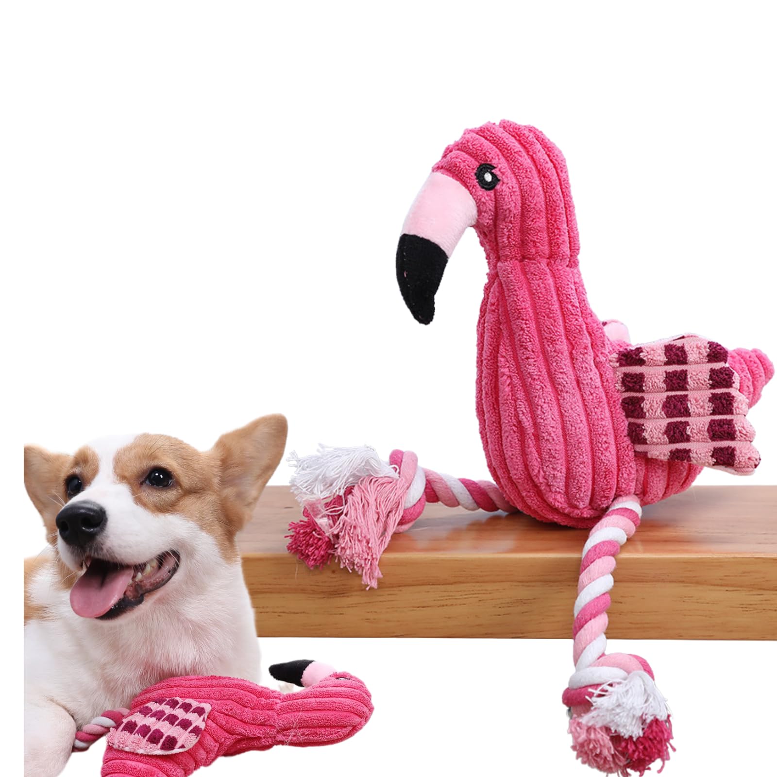 

Токио Основная Собака веревка ломается даже для средних и крупных зубов сочетается с фламинго [Мофу & Ко]. [Магазин] игрушка, прочная, не будет разгрызена, собаки, чистка зубов, розовый