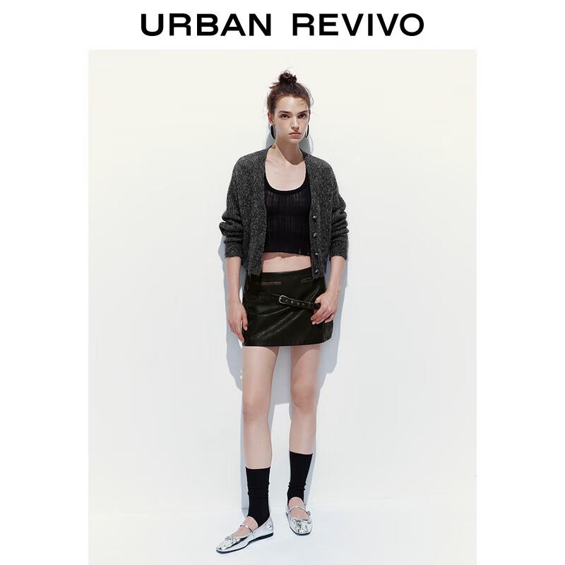 UR Women's Slouchy V-Neck Knit Cardigan