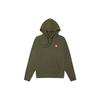 Vans Sweatshirts Unisex Army Green Hooded Moderate Regular VN0A54JKKCZ