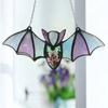 Wall Art Halloween Acrylic Bat Bat Shaped Wall Hanging Bat 6-style Halloween Bat Pendant  Bar