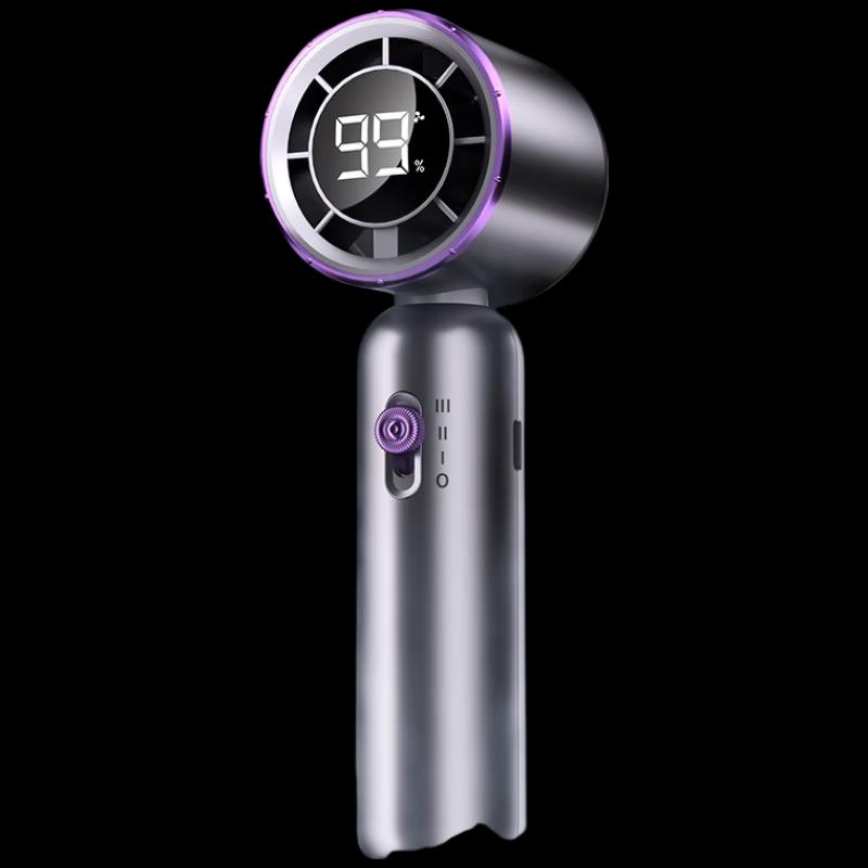 Portable Handheld USB Digital Display Fan