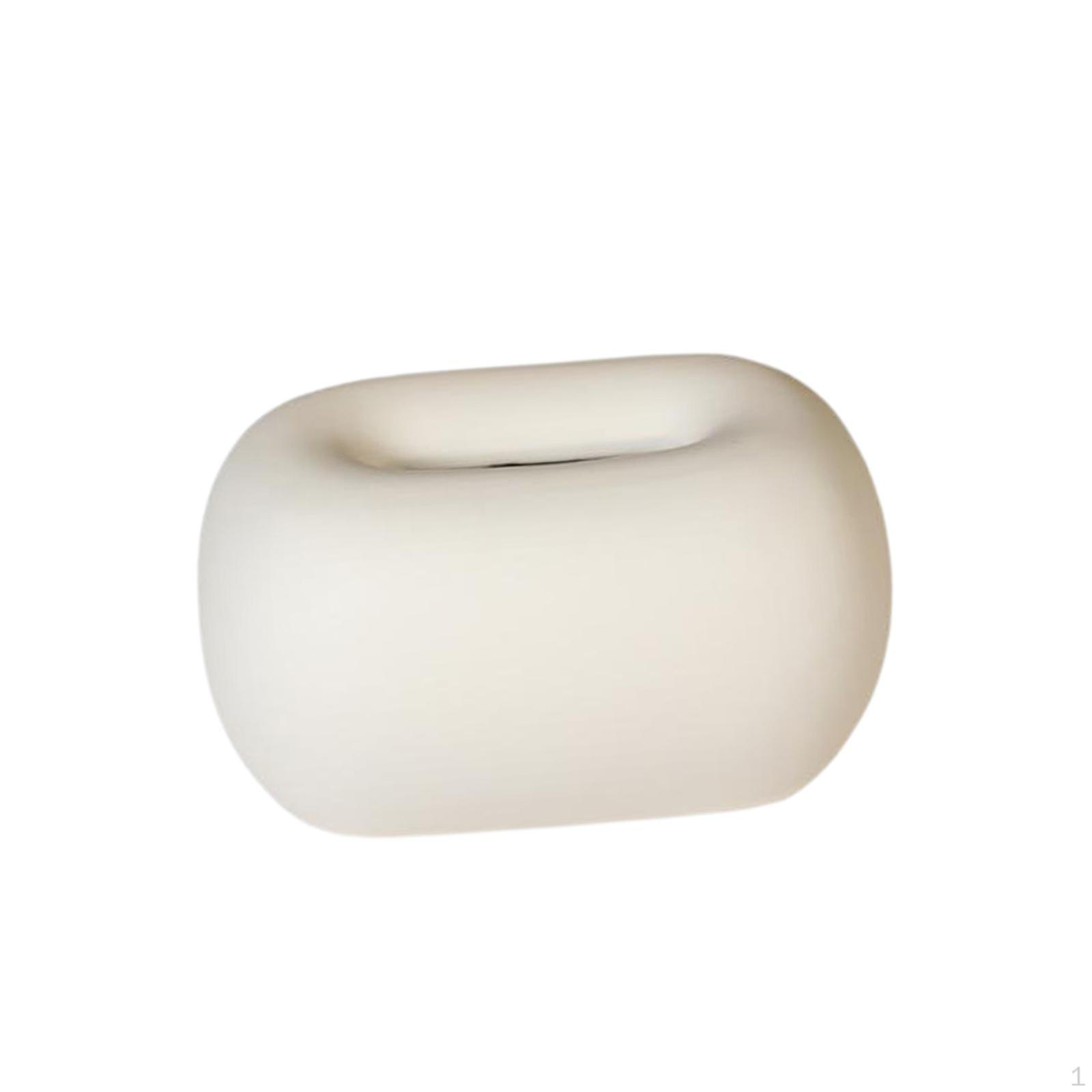 

A Modern Table Accessory Made of [material]. Ideal As Tissue Dispenser for The Office, Desk, white