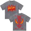 Rapper Plk Portrait Graphic Vintage Washed T-shirts Men Women Clothing Fashion Casual Oversized Short Sleeves T Shirt Streetwear