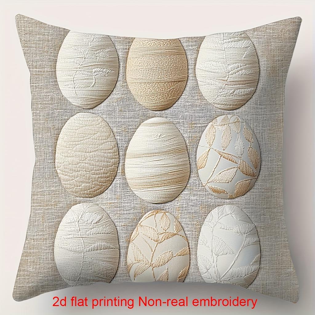 Soft 2D Printed Cushions with Sheep Rabbit Patterns Polyester pillowcase,sofa decorative cushion cov Headboard Pillow