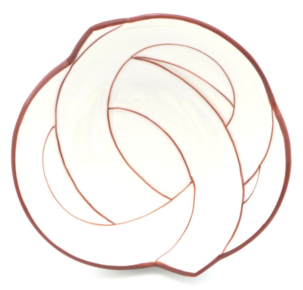 24to3 Nishitomi Ceramics Arita Ware Plate Takiyo Kiln Knot Small Bowl Bowl Plate Diameter Approximately 12cm Welcome Spring New Year Tableware Made