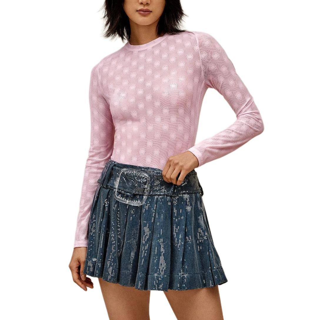 UGG SS25 Shirt Women s Gray Purple 1168473-DYL M