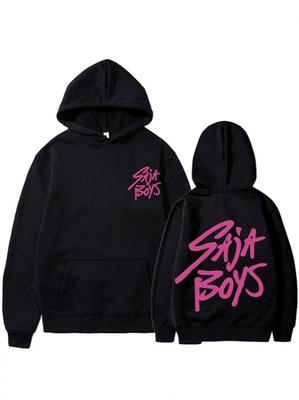 Saja Unisex 2025 Casual Hoodie for Boys & Couples