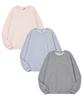 PRIMATE Heathered Oversized Heavy Sweatshirt 3 Colors