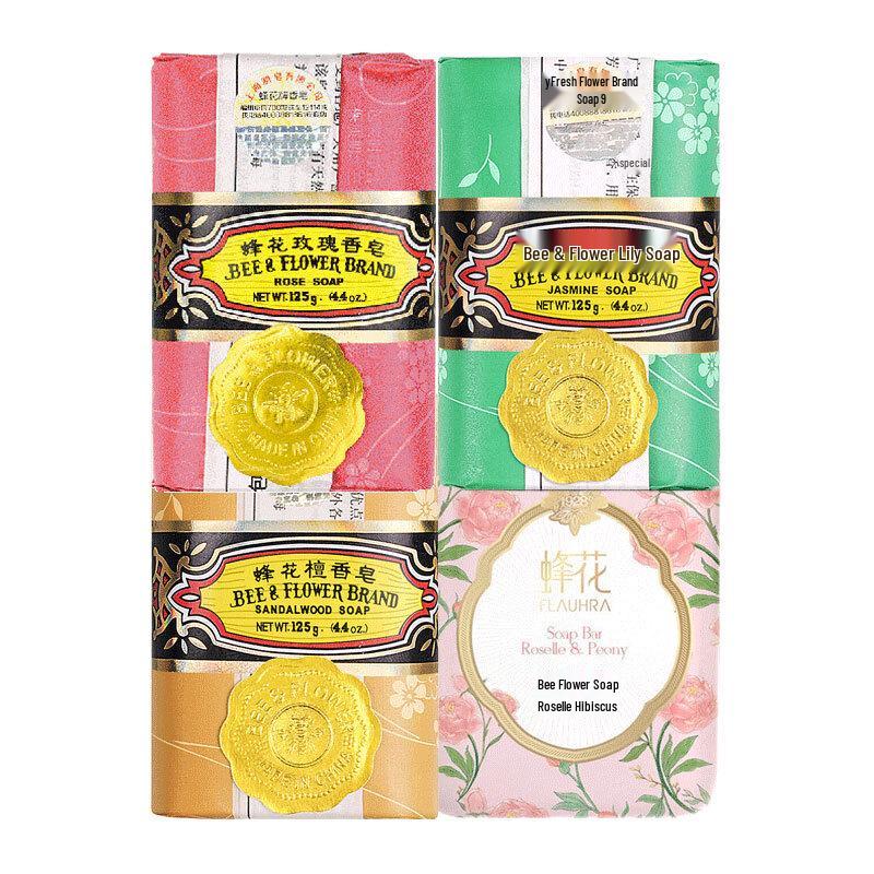Bee Flower Scented Soap Variety Pack