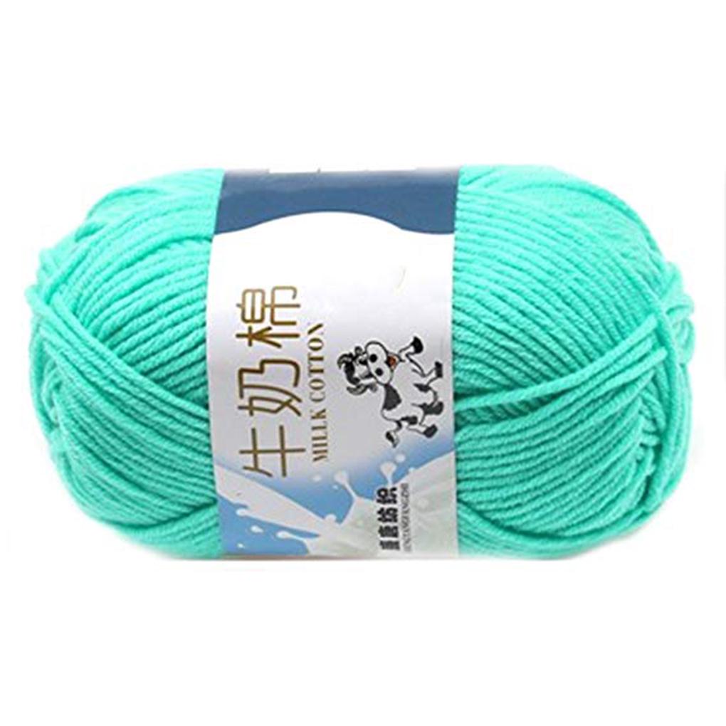 1Skeinx50gr Baby Silk Cotton Children Hand Knitting Crochet Yarn DIY