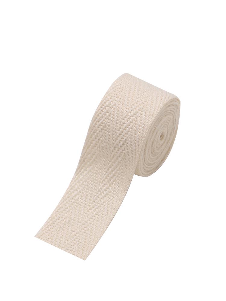 Herringbone Cotton Fabric Strip: Versatile Woven Tape for Binding & Edging