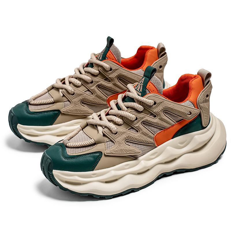 

Модные дизайнерские мужские повседневные кроссовки, оригинальные весенне-осенние массивные туфли для мужчин, кроссовки для бега, дышащая платформа, хип-хоп обувь для мужчин 39