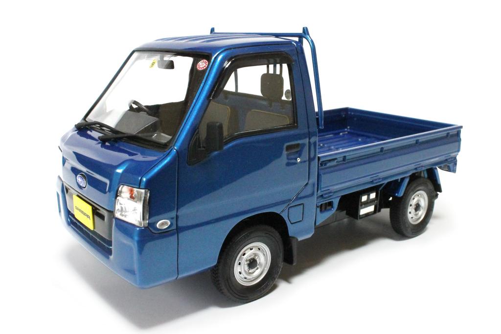 Aoshima 1/24 The Best Car GT Series No. 22 Subaru 11 Sambar Truck WR Blue Limited Plastic Model