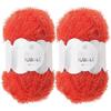 2 Balls of Yarn for Creative Sponge - Creative Bubble - Red