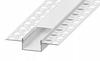 Aluminum LED Profile for Plasterboards, Aluminum + 1.5M AKS Lampshade