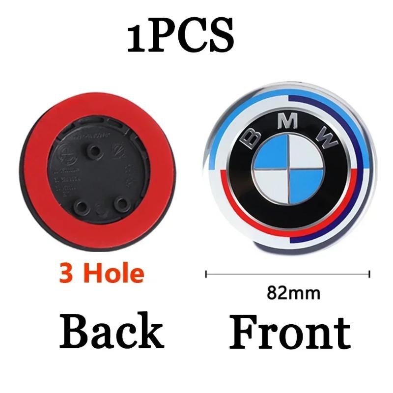 74/82mm Auto Motorhaube Vorne Hinten Kofferraum Emblem Abzeichen Ersatz für BMW E36 E46 E53 E90 E60 E61 E93 E87 X1 X3 X5 X7 F30 F20 M F10 E28