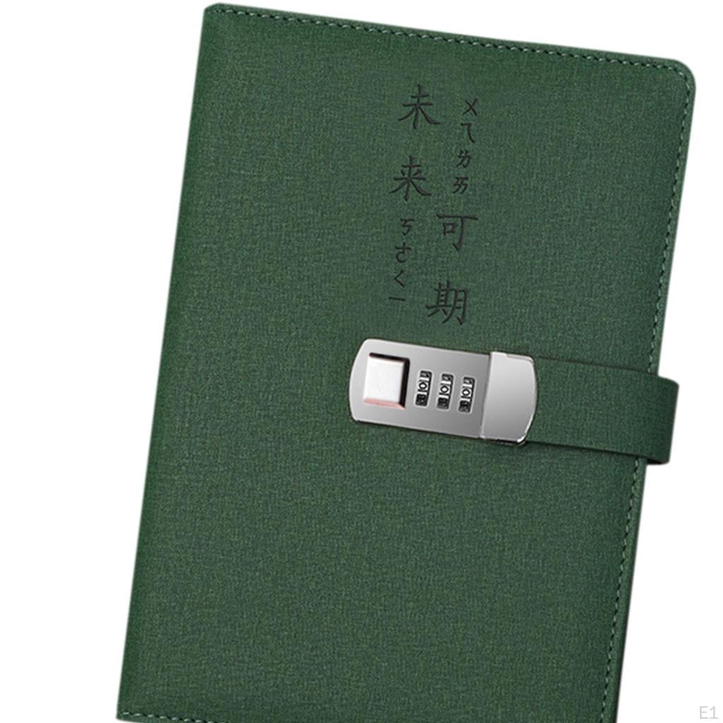 Diary with Lock Sturdy Office Supplies Locking Journal for Home Men