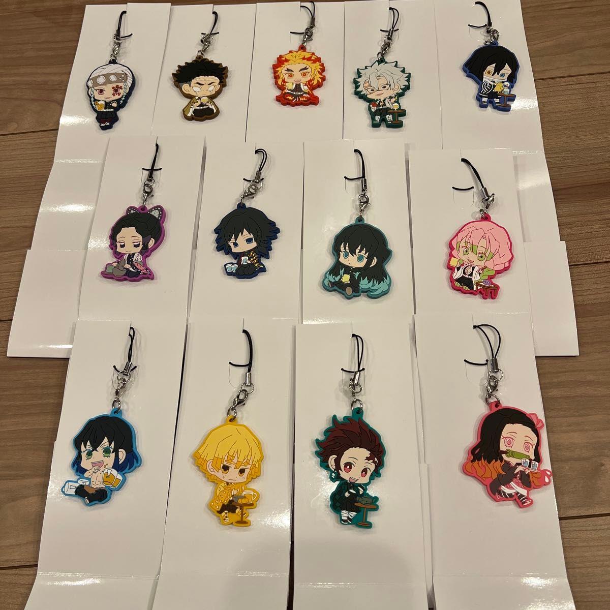 Used [Price reduction] Demon Slayer: Kimetsu no Yaiba Rubber Strap Set