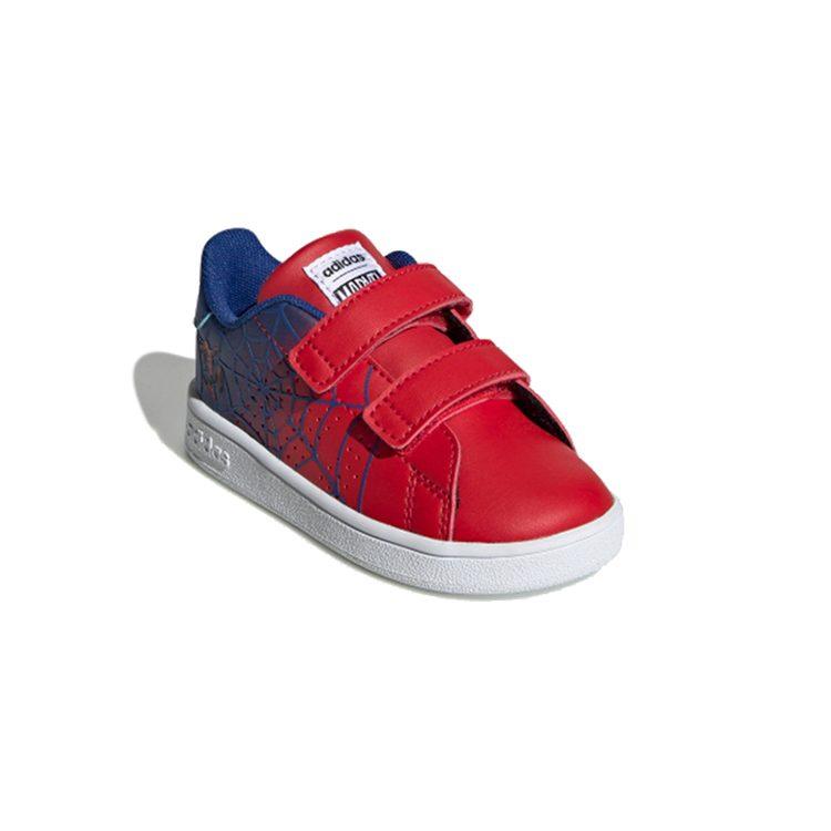 adidas Comfortable Low Top Toddler Shoes Red Blue Infant And Toddler EG7903
