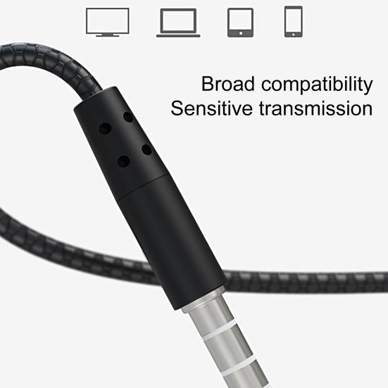 Wired Earbud Intelligent Noise Reduction Powerful Bass Ergonomic 3.5mm HiFi In-ear Sports Gaming Earbud for Running