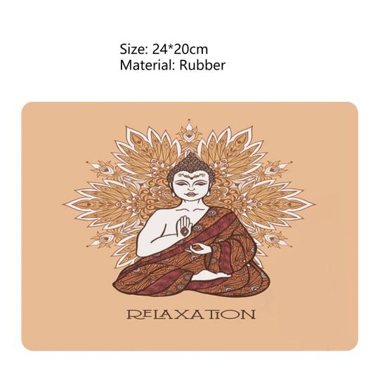 Premium-Mauspad, faltbar, Gummi, verschleißfest