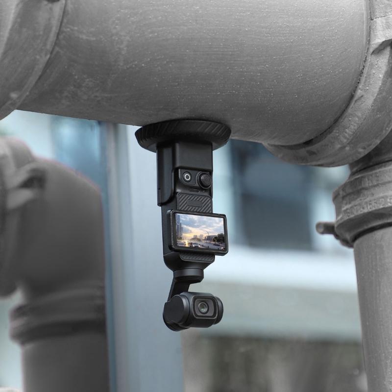 Magnetic Mount for Pocket 3 Featuring High Strength Magnets and NonSlip Silicone Bottom for Safe Filming