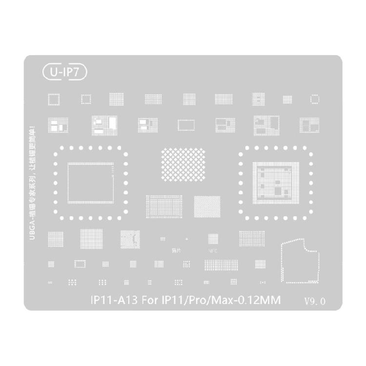 Multipurpose BGA Reballing Stencil for 15 14 13 12 11 Series CPU Comprehensive BGA Reballing Stencil Repair