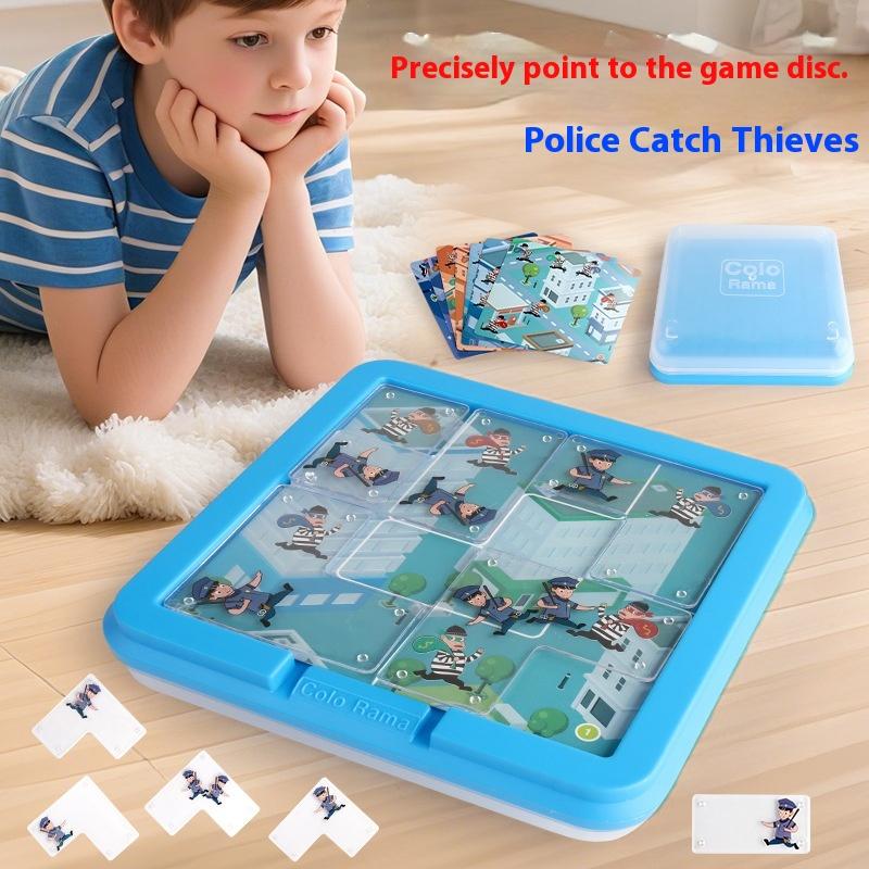 Children's Educational Toys, Cops Catch Thieves, Ghost Catchers, Round-up Games, Interactive Board Games, Thinking, Concentration