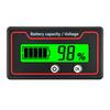 Car Battery Charge Level Indicator 12V 24V 36V 48V 60V 72V Lithium Battery Capacity Meter Tester Display Led Tester Voltmeter